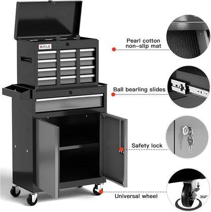 Tool Chest 7-Drawer | 40'' H Rolling Tool Chest - Image 2