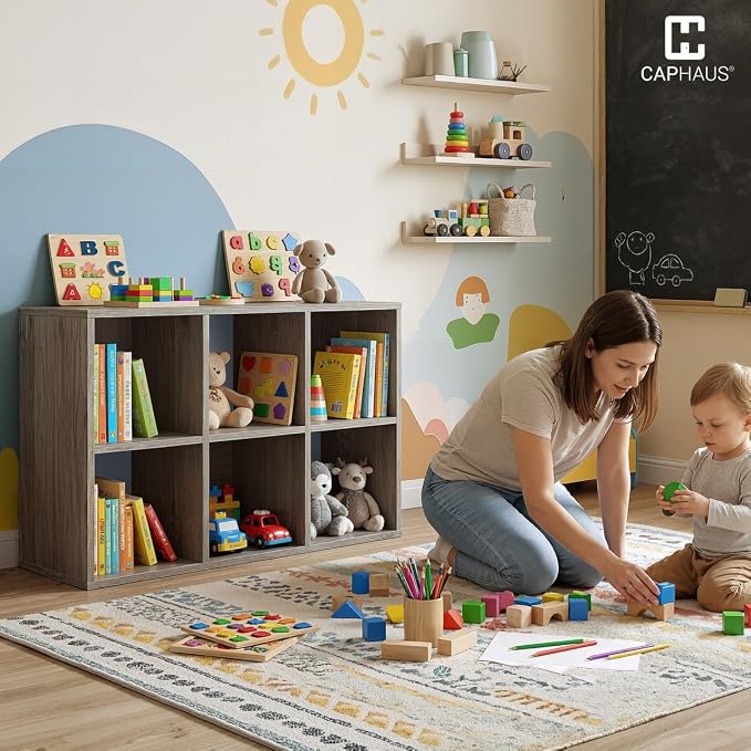 CAPHAUS Sturdy Room 11-Inch Cube Storage Organizer Shelf, - Image 2