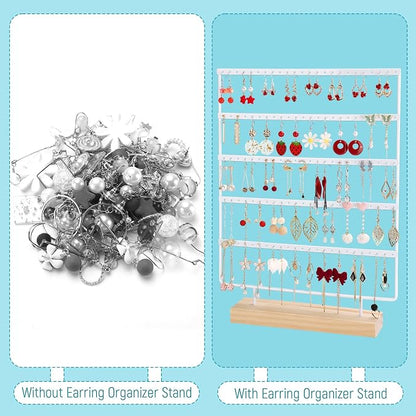 Earring Holder Organizer, Ear Jewelry Tree Organizer - Image 3