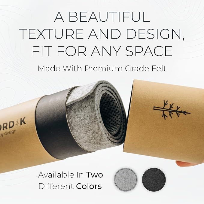 Nordik Large Felt Desk Mat - Image 2