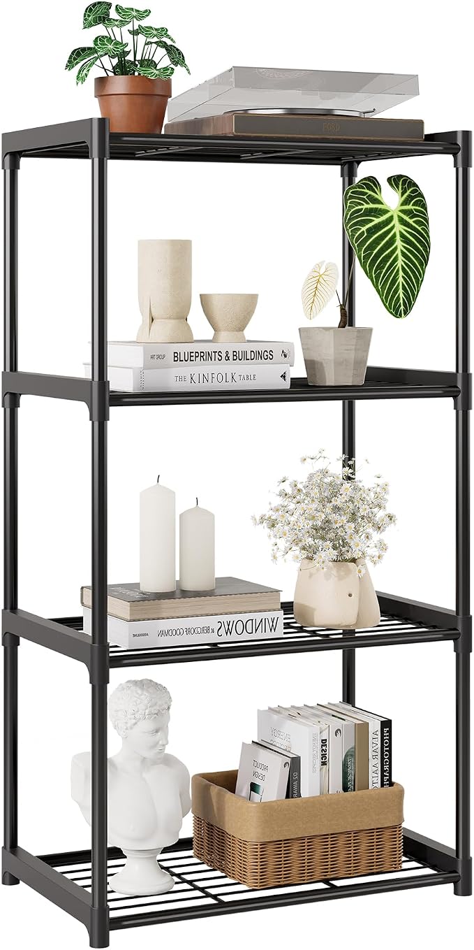 4-Tier Small Lightweight Storage Shelves by Unknown