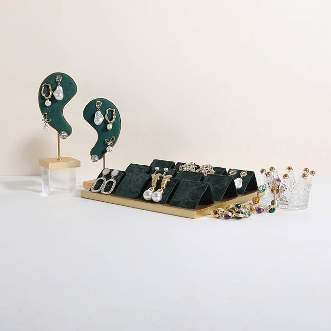 GemeShou Golden coated earring display stand - Image 8
