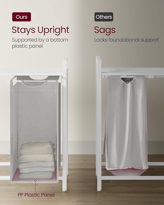 VASAGLE Laundry Hamper, Laundry Basket, Laundry Sorter - Image 6