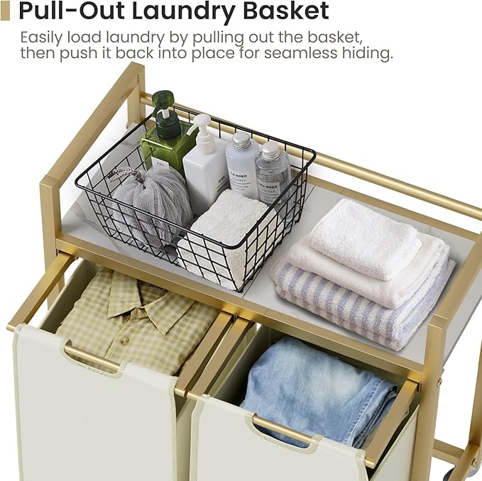 SwaaVee Laundry Sorter, Laundry Hamper - Image 5