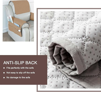 Waterproof Sofa Armrest Cover Headrest Cover - Image 4