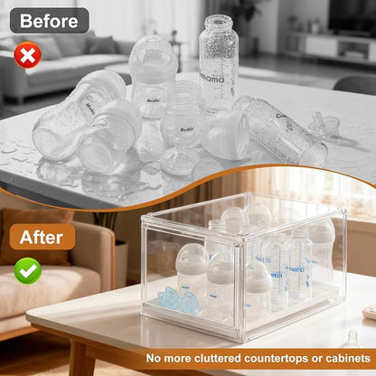 Baby Bottle Organizer, Baby Bottle Station Organizer - Image 4