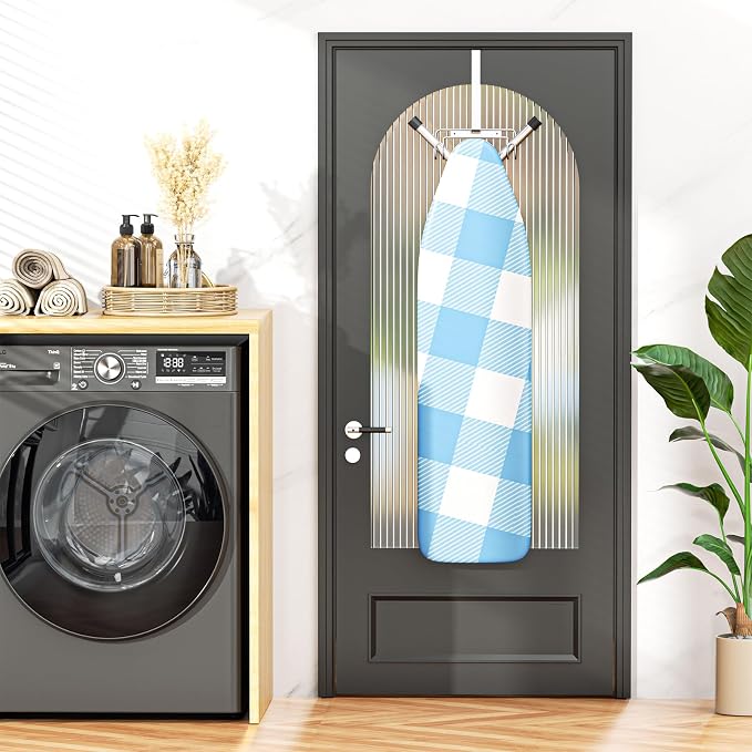 Ironing Board Holder Wall Mount, Over The Door Ironing Board Holder, Over The - Image 9