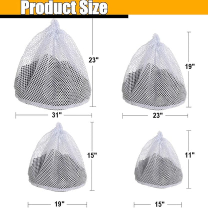 4 pcs Commercial Mesh Laundry Bag - Image 4