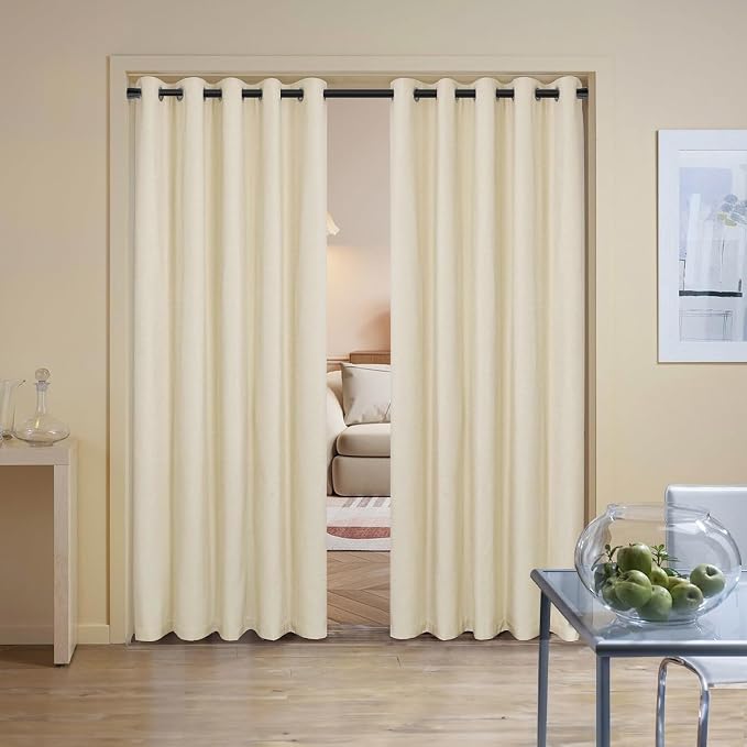 MEXAU 2Pack Spring Tension Curtain Rod 29-64 inch Black Small Tension Rod | - Image 7