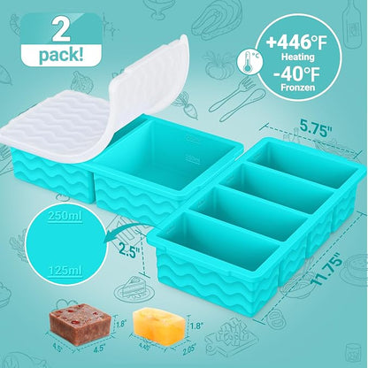 Silicone Freezer Molds for Soup - Image 2
