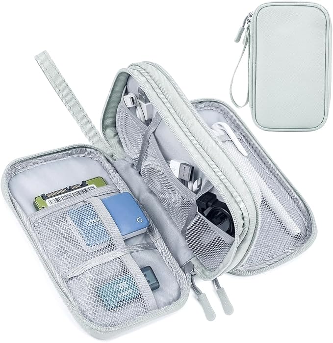 Electronic Organizer Travel Cable Accessories Bag, Electronic Organizer Case by Unknown