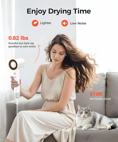 Hair Dryer, 150000 RPM High-Speed Blow Dryer - Image 7