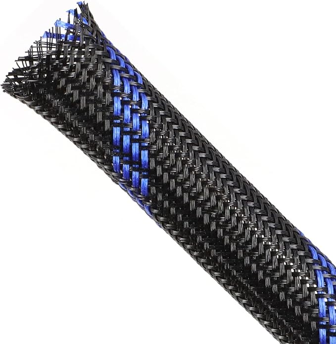 Braided Cable Sleeving, PET Expandable Braided Cable Sleeve, Flexible Mesh by ConveniencetoYourLife