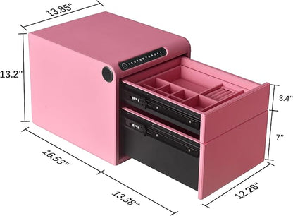 Biometric Fingerprint safe, Slide-Away Handgun Safe - Image 8