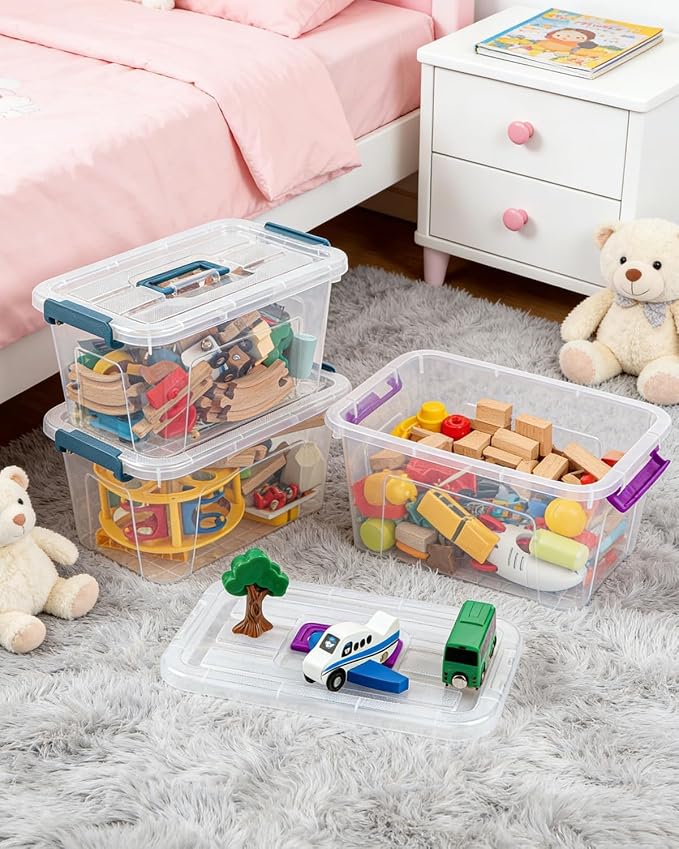 NUMIFUN Plastic Storage Bins - Image 3