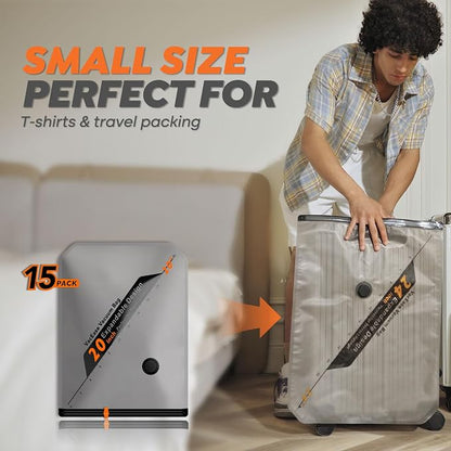 Rechargeable Wireless Pump Travel Storage Bags Set - Image 5