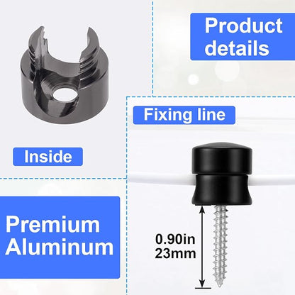 3 Sets Charger Holders for Cords, Adjustable Cable Anchor Holders, Adhesive - Image 3
