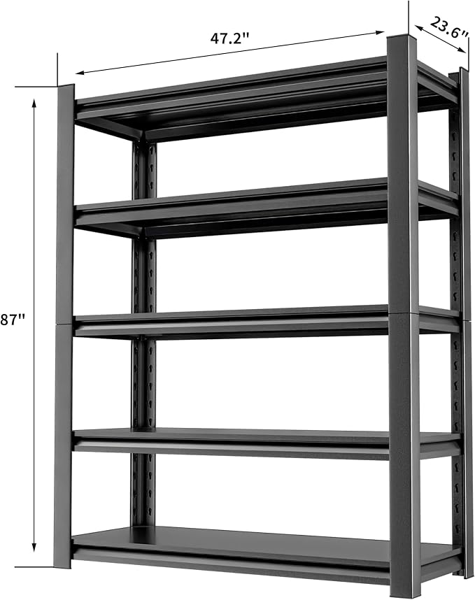 Heavy Duty Metal Storage Rack Shelving - Image 3
