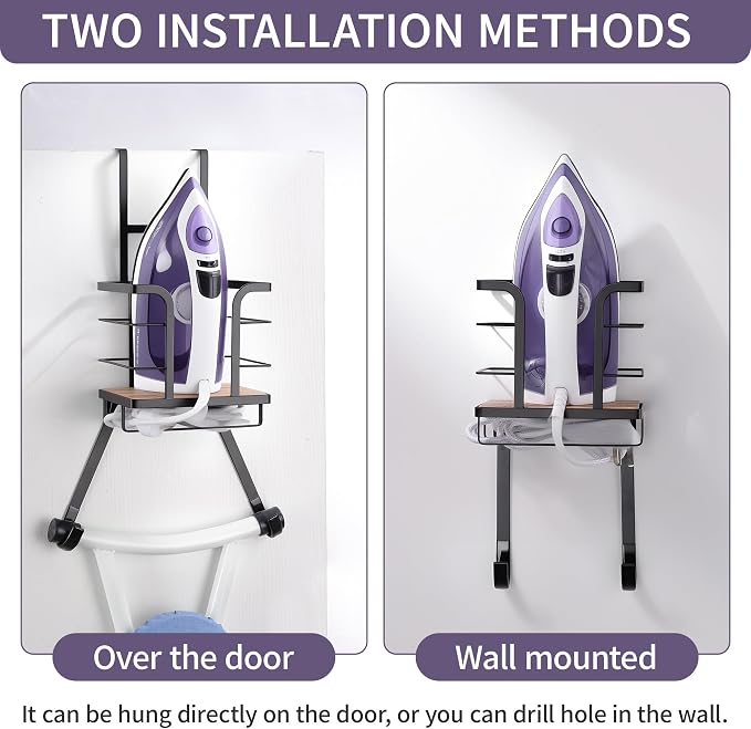 Over the Door Ironing Board Holder - Image 4