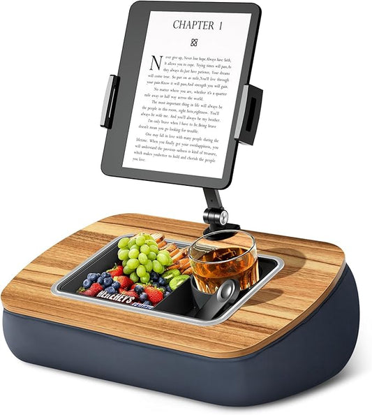 Lap Beanbag Tablet Pillow Stand, Adjustable iPad Holder by ERGONOV
