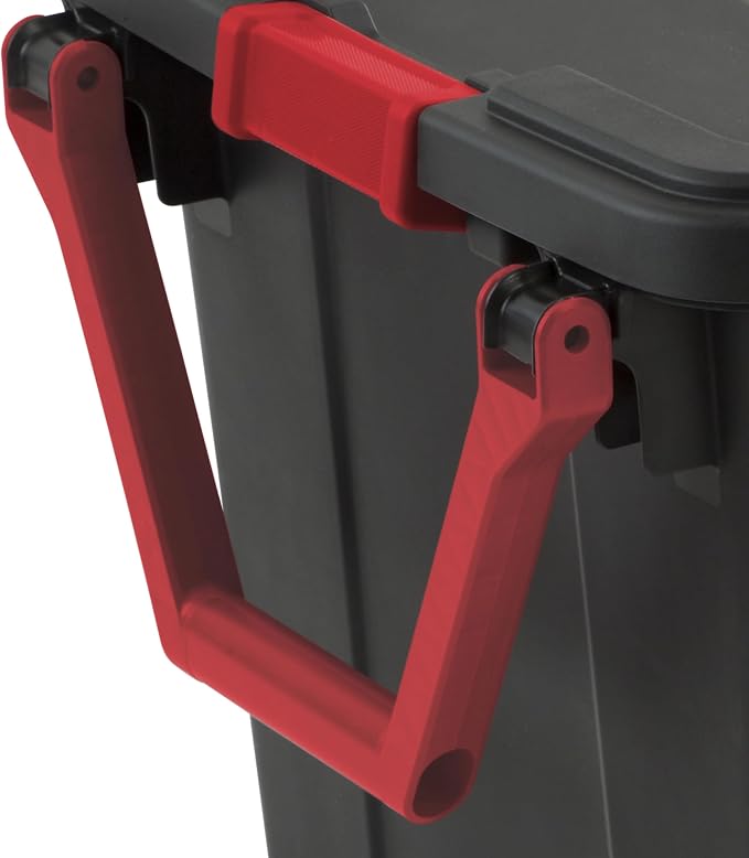 40 Gallon Extra Large Rolling Storage Bins 2-Pack, - Image 8