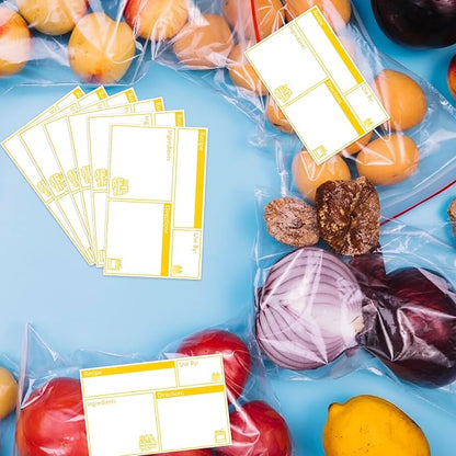 100pcs Labels for Freezer Bags Freezer Meal Labels - Image 8