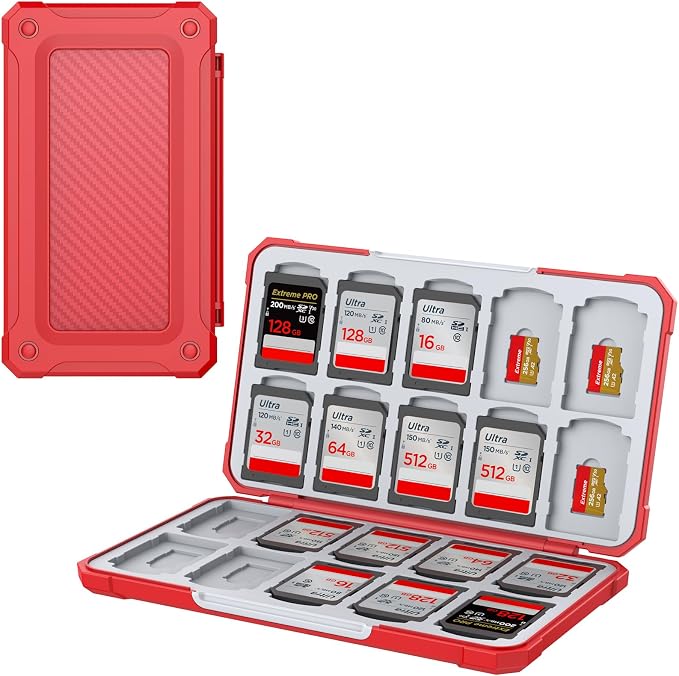 SD Card Holder Memory Card Case by Unknown
