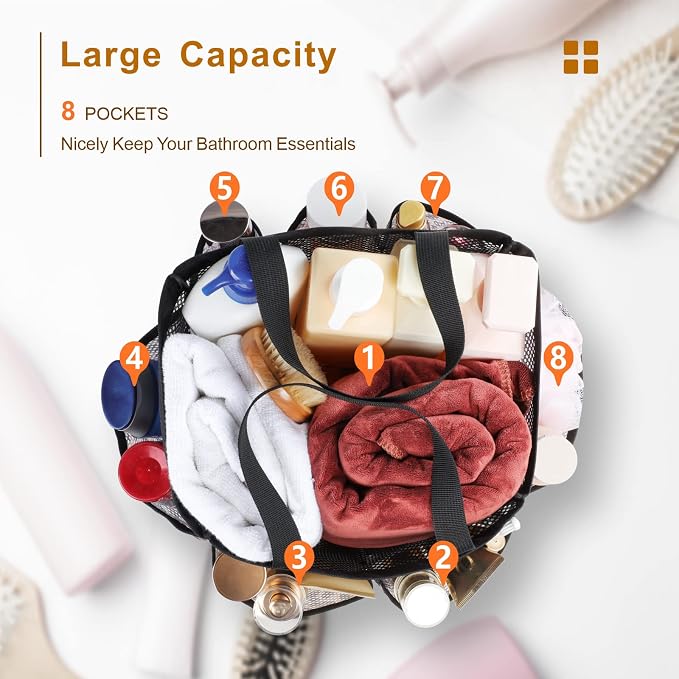 Mesh Shower Caddy Portable - Image 2