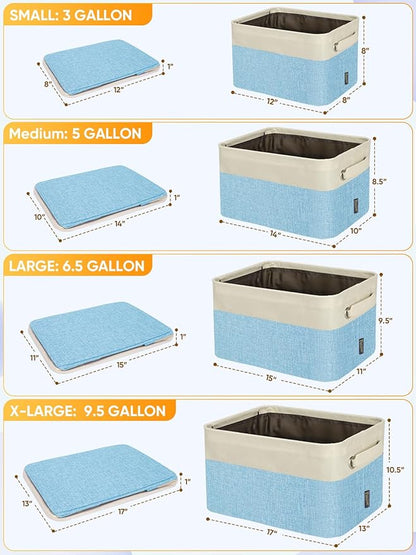 BALEINE 1 Pack Fabric Storage Bins - Image 2