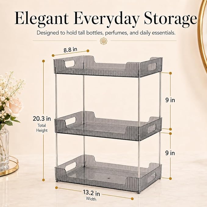 Goderewild Bathroom Counter Organizer, Makeup Organizer - Image 2