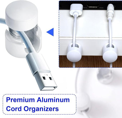 3 Sets Charger Holders for Cords, Adjustable Cable Anchor Holders, Adhesive - Image 5
