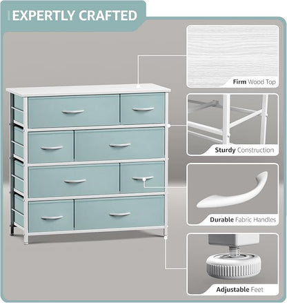 Sorbus Dresser with 8 Drawers - Image 4