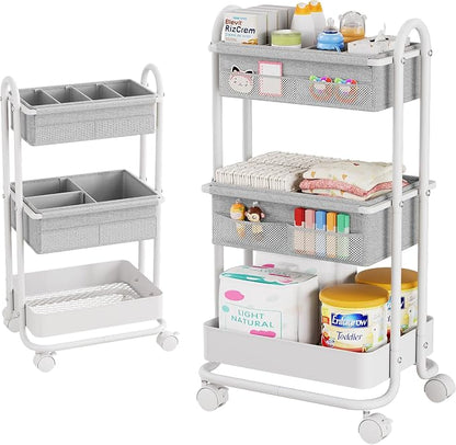 Modanais Baby Diaper Caddy Organizer Cart by HomeOrganizersandStorage