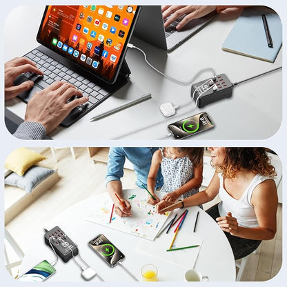 50W 12-Port USB Charging Station - Image 7