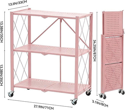 BRIAN & DANY 3-Tier Foldable Storage Shelves - Image 3