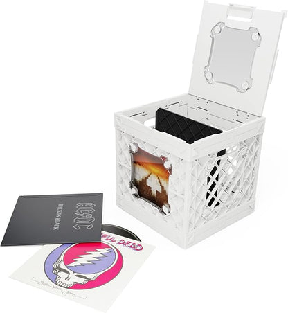 CrateVinyl - Vinyl Record Storage Crate Modular Storage Cube by UbeCube