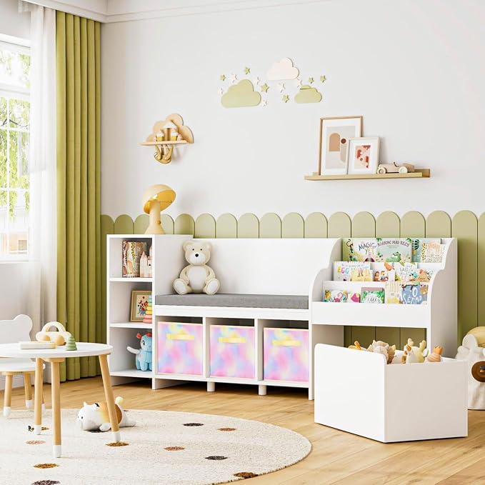 ShellKingdom Storage Bins, Foldable Fabric Storage Cubes And Cloth Storage - Image 4