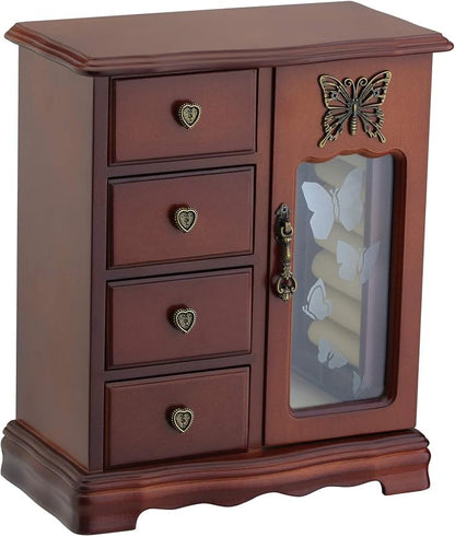 RR ROUND RICH DESIGN Solid Wood Jewelry Box by RRROUNDRICHDESIGN