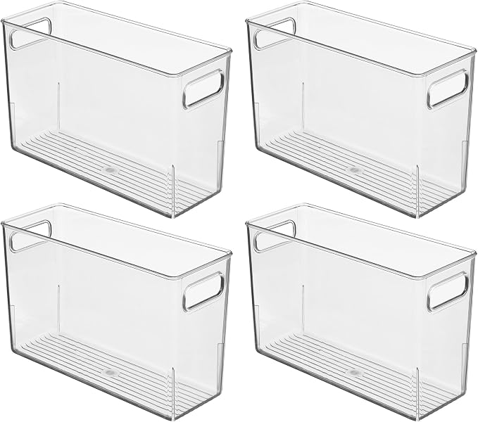 iDesign Tall Plastic Storage Bin - Image 9