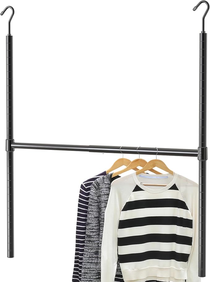 Simple Houseware Adjustable Closet Hanging Rod by SimpleHouseware
