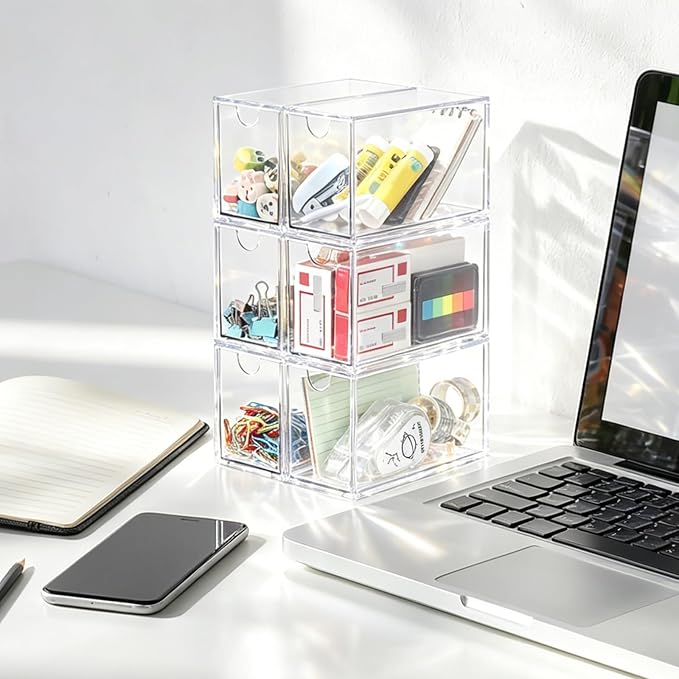 ELLDOO 6 Drawers Tea Bag Organizer, Coffee Pod Snack Storage - Image 6