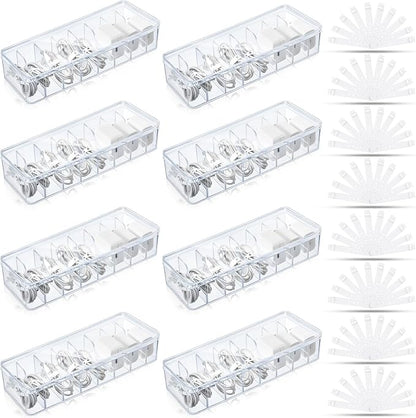Tatuo 8 Pcs Cable Organizer Box by Tatuo
