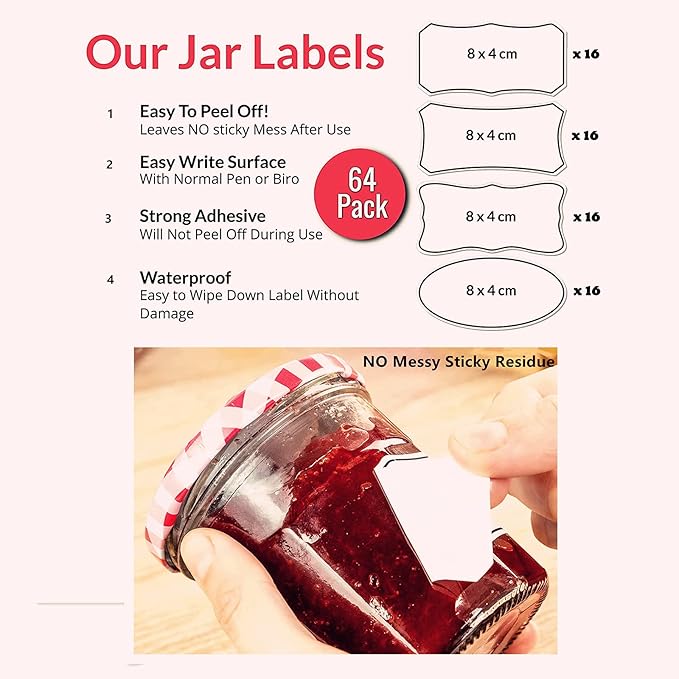 Hybsk Removable Freezer Food Labels - Image 3