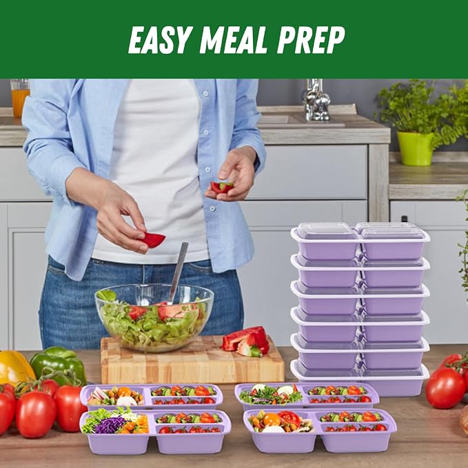 50 Pack 32 oz Meal Prep Containers Reusable - Image 6