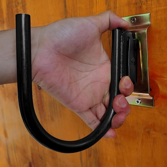 8 Pack E Track Heavy Duty Shovel Hanger - Image 3