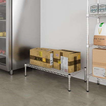 18" Deep x 36" Wide x 8" Height 1-Tier Wire Shelving Kit | NSF Commercial - Image 6