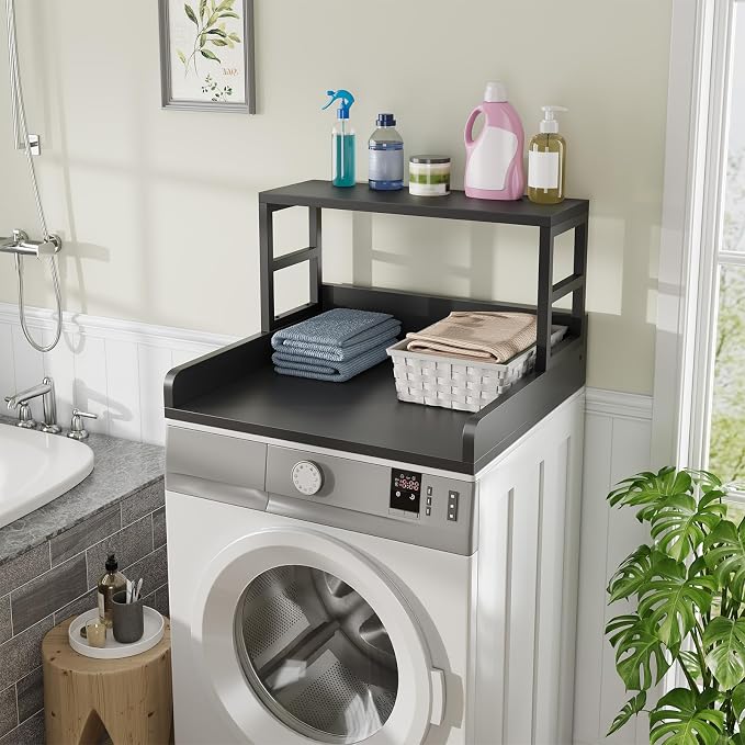 Washer Dryer Countertop with Shelf, 23.62″D x 23.62″W x 16.57″H, Countertop - Image 6