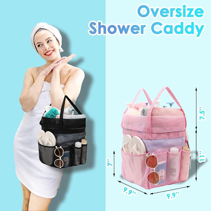 Fammart Mesh Shower Caddy Portable - Image 2