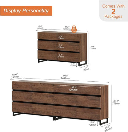 WAMPAT Dresser for Bedroom, Closet Organizers and Storage - Image 2