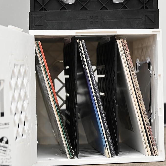CrateVinyl - Vinyl Record Storage Crate Modular Storage Cube - Image 9